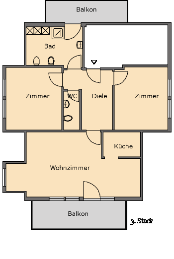 Grundriss Etschblick